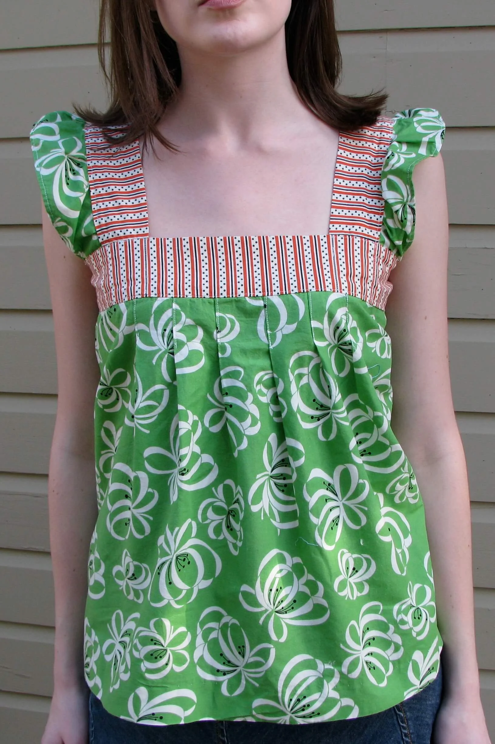 Spring Ruffle Top Tutorial — Made by Rae
